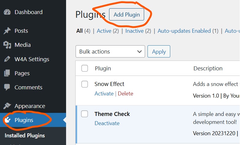 Install Plugin